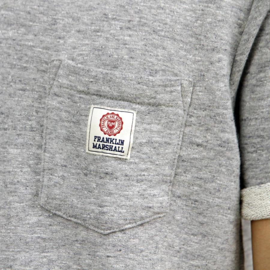 高質で安価 フランクリンマーシャル メンズ Franklin Marshall 正規販売店 半袖スエット Fleece Tee Spo 最も優遇 Gestion Etechnologies Shop