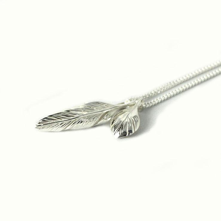 【ボーナスストア 誰でも+5% 6/7 0:00〜6/8 23:59】 ハリム HARIM 正規販売店 ネックレス SLENDER FEATHERS　HALF VERY SH 父の日 プレゼント ラッピングの画像