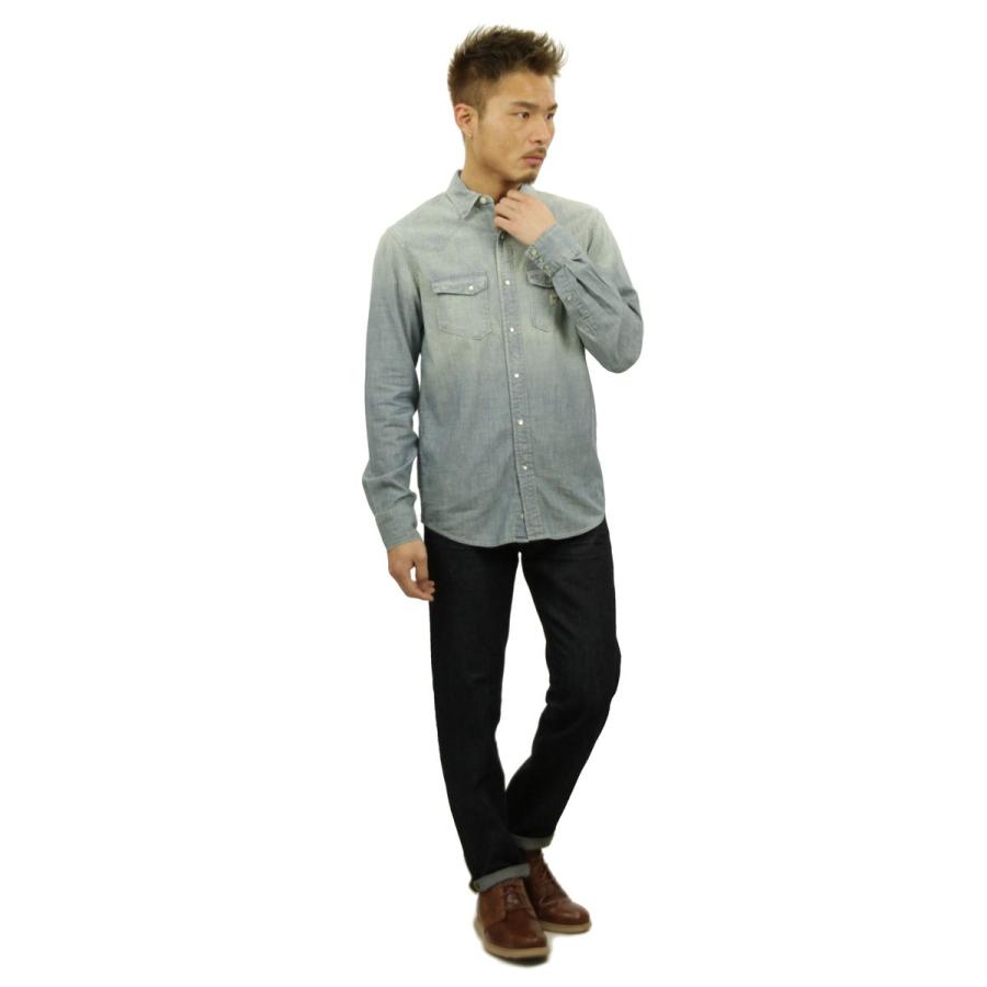 デニムアンドサプライ ポロ ラルフローレン シャツ メンズ 正規品 DENIM＆SUPPLY RALPH LAUREN 長袖シャツ COTTON CHAMBRAY SHIRT D00S20 クリスマス プレゼント ラッピング POLO RALPH LAUREN（ポロ・ラルフローレン） デニムアンドサプライ