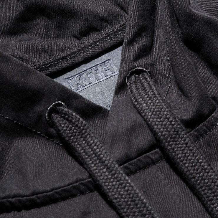 KITH ブラック フード付き パーカー KITH ブラック フード付きパーカー - メルカリ