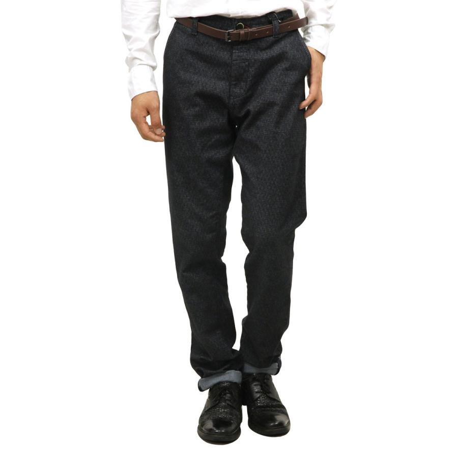 ディストレス チノパン メンズ 正規販売店 DSTREZZED ボトムス Chino belt Flannel check 5011 |  | 01