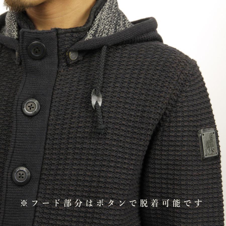 ノーエクセス NO EXCESS 正規品 メンズ カーディガン Pullover Hooded Cardigan23094 父の日 プレゼント ラッピング｜mixon｜05