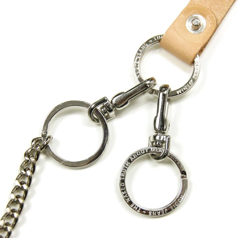 ヌーディージーンズ Nudie Jeans 正規販売店 メンズ 財布 ALFREDSSON CHAIN WALLET NATURAL B12 180647 | Nudie Jeans | 06
