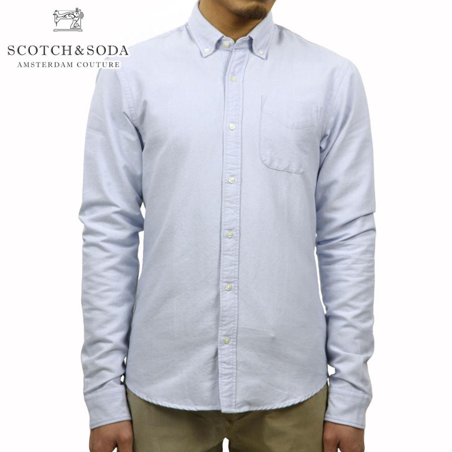 スコッチアンドソーダ シャツ メンズ SCOTCH＆SODA 正規販売店 長袖 Classic shirt in roug | SCOTCH＆SODA