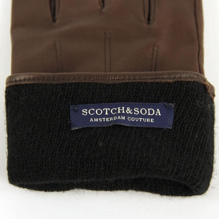 スコッチアンドソーダ SCOTCH＆SODA 正規販売店 手袋 Classic leather gloves 101873 07 D00S20 クリスマス プレゼント ラッピング SCOTCH＆SODA（スコッチアンドソーダ） 正規販売店 手袋 Classic