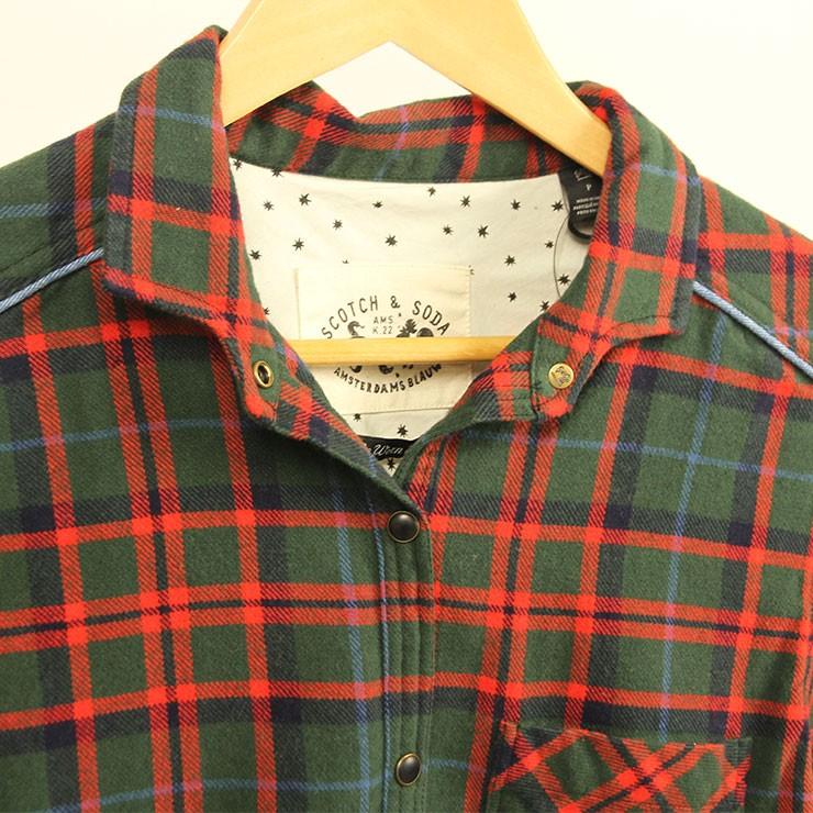 【ポイント10倍 12/13 0:00〜12/19 9:59】 メゾンスコッチ MAISON SCOTCH 正規販売店 レディース ドレス Shirt dress in various checks with fringes at the bottomhem. 100268 18 D00S20 クリスマス プレゼント ラッピング MAISON SCOTCH メゾンスコッチ 正規販売店 レディース ドレス Shirt