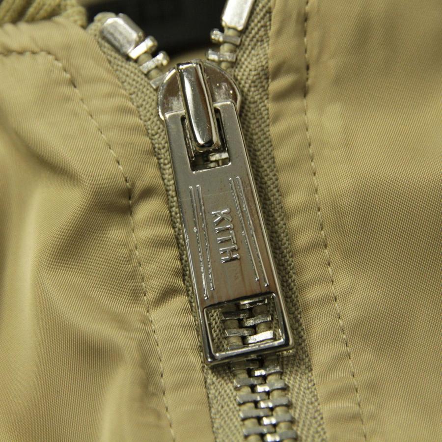 【ボーナスストア 誰でも+5% 6/4 0:00〜6/5 23:59】 キス KITH 正規品 メンズ MA-1 KITH CLASSICS ASTOR BOMBER COFFEE KH 父の日 プレゼント ラッピングの画像