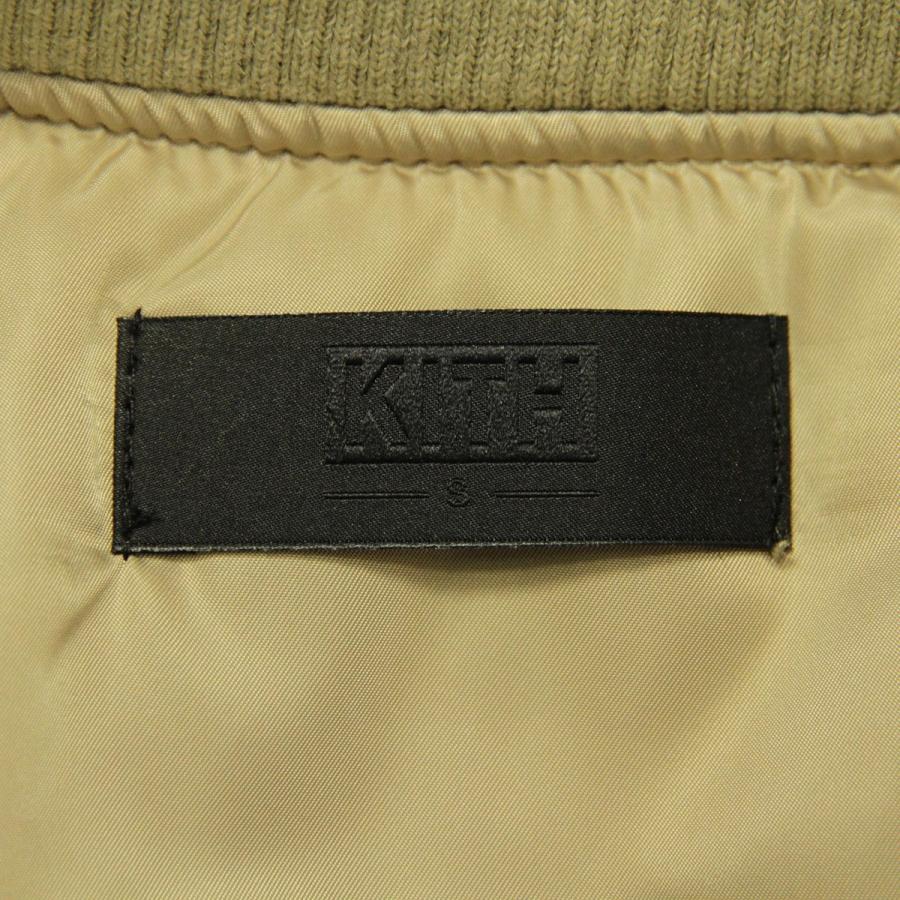 【ボーナスストア 誰でも+5% 6/4 0:00〜6/5 23:59】 キス KITH 正規品 メンズ MA-1 KITH CLASSICS ASTOR BOMBER COFFEE KH 父の日 プレゼント ラッピングの画像