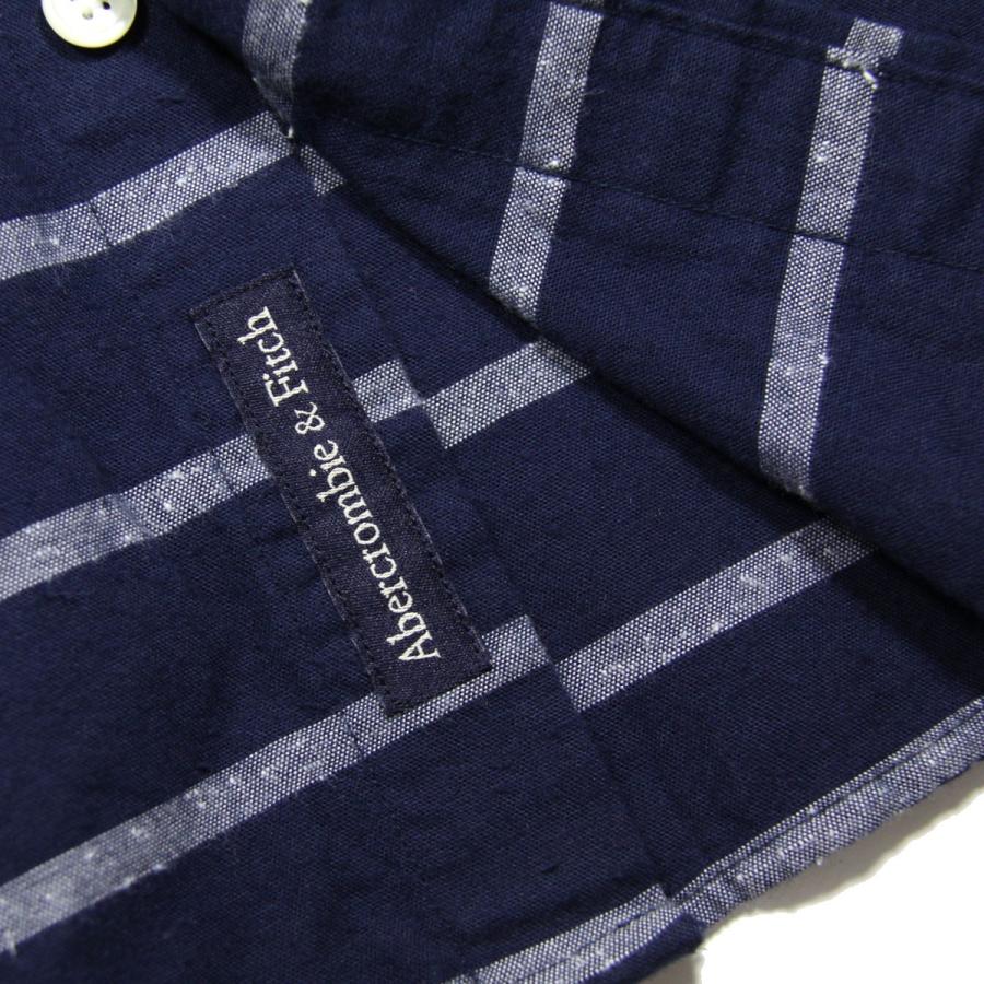 アバクロ シャツ メンズ Abercrombie＆Fitch 正規品 長袖 Stripe Cotton Shirt 125｜mixon｜08