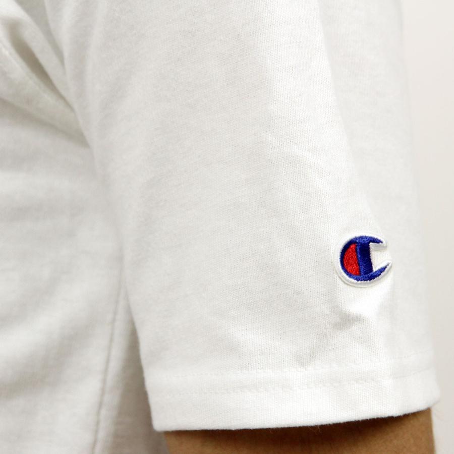 【ストアポイント10倍 5/9 0:00〜5/11 23:59】 チャンピオン Tシャツ 正規品 CHAMPION 半袖Tシャツ CREW TEE T1919P Heritage Tee 045-WHITE 549393 USA Ar | Champion | 04