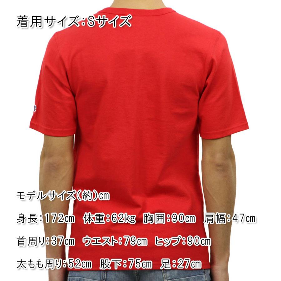 【ボーナスストア 誰でも+5% 5/9 0:00〜5/11 23:59】 チャンピオン Tシャツ 正規品 CHAMPION 半袖Tシャツ CREW TEE T1919P Heritage Tee W3J-TEAMREDSCARLE | Champion | 02