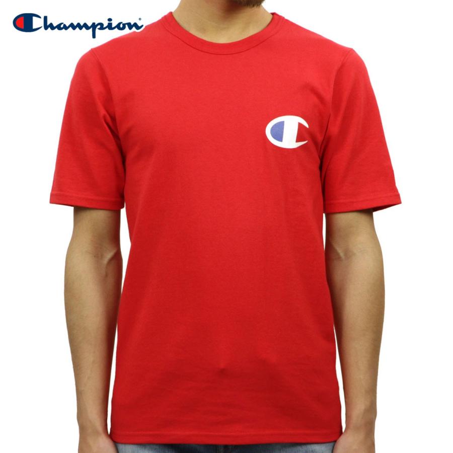 チャンピオン Tシャツ 正規品 CHAMPION 半袖Tシャツ CREW TEE T1919P Heritage Tee W3J-TEAMREDSCARLET #549500 PATRIOTIC C | Champion