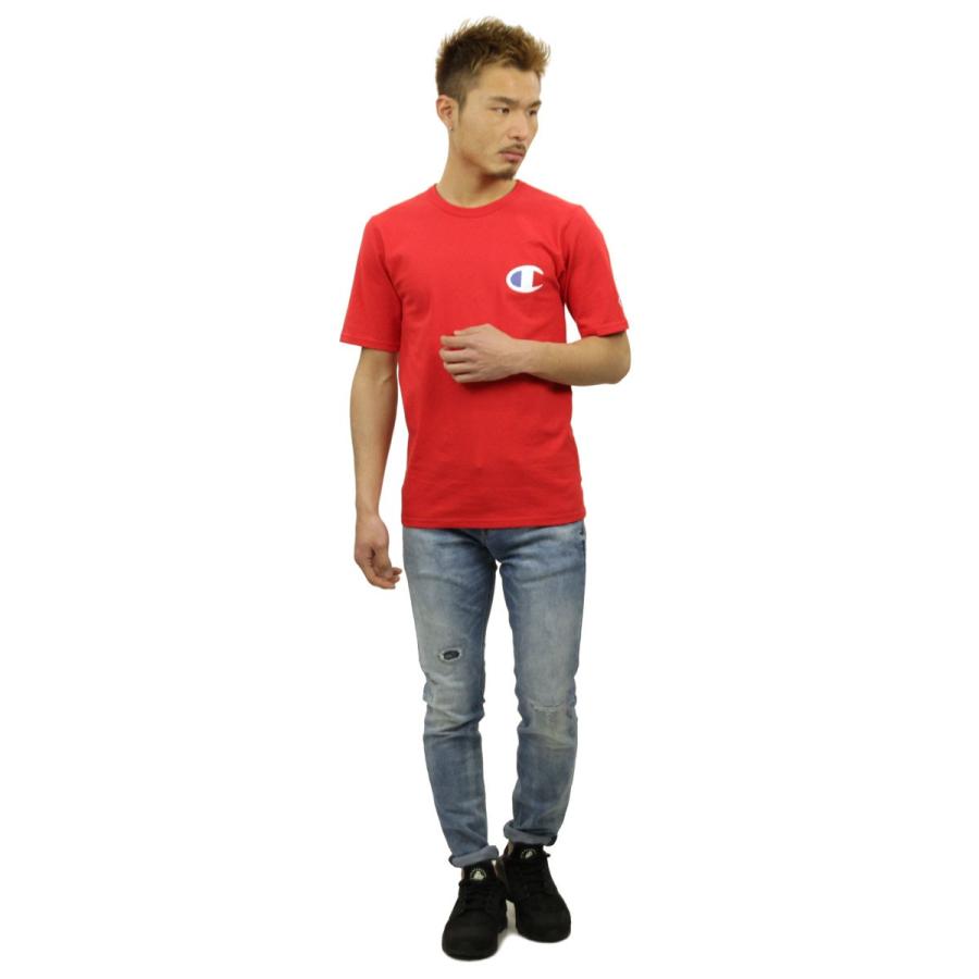 チャンピオン Tシャツ 正規品 CHAMPION 半袖Tシャツ CREW TEE T1919P Heritage Tee W3J-TEAMREDSCARLET #549500 PATRIOTIC C | Champion | 08