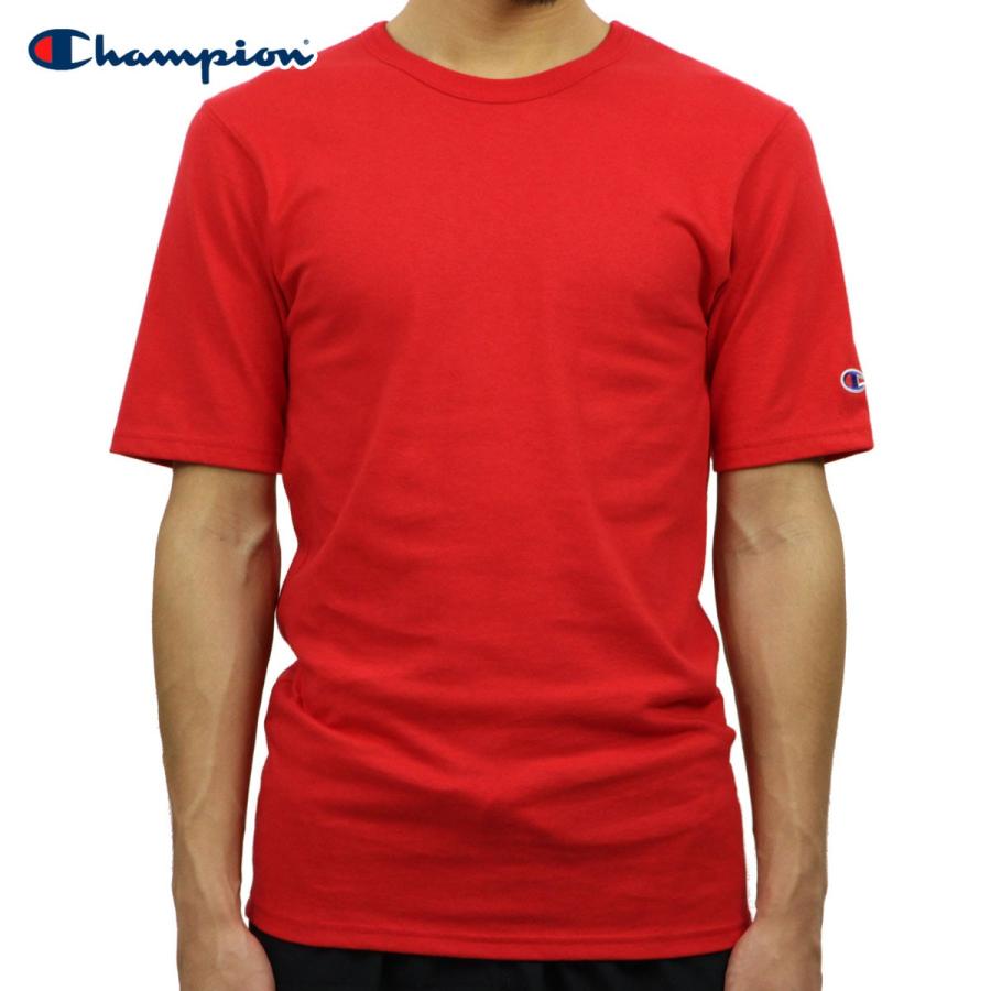 チャンピオン Tシャツ 正規品 CHAMPION 半袖Tシャツ CREW TEE T1919 Heritage Tee W3J-TEAMREDSCARLET | Champion