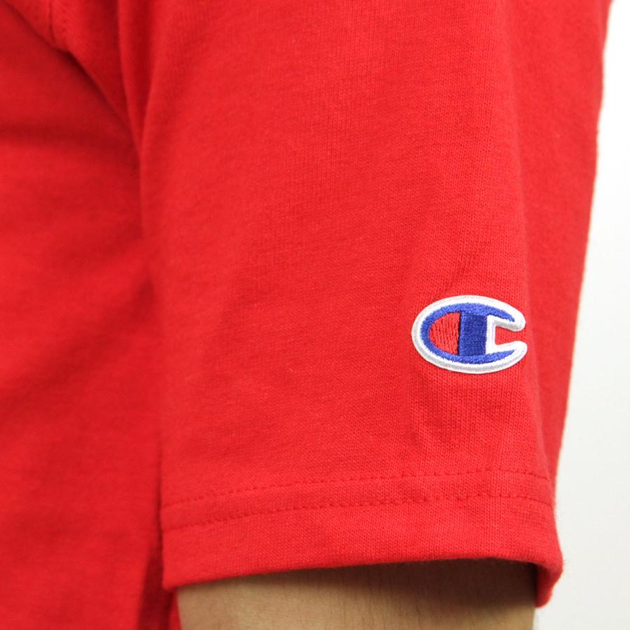 チャンピオン Tシャツ 正規品 CHAMPION 半袖Tシャツ CREW TEE T1919 Heritage Tee W3J-TEAMREDSCARLET | Champion | 06