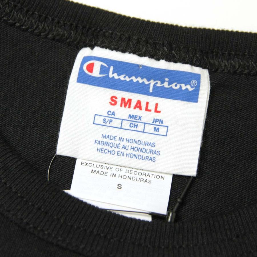 チャンピオン Tシャツ 正規品 CHAMPION 半袖Tシャツ CREW TEE T1919 Heritage Tee 003-BLACK | Champion | 07