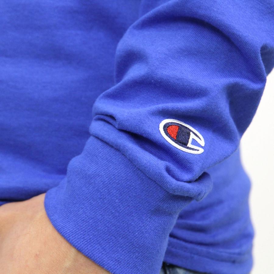 【ストアポイント10倍 5/21 0:00〜5/22 23:59】 チャンピオン ロンT メンズ 正規品 CHAMPION 長袖Tシャツ L/S TEE T2229 Cotton Long Sleeve Tee GUX-SURFT | Champion | 04