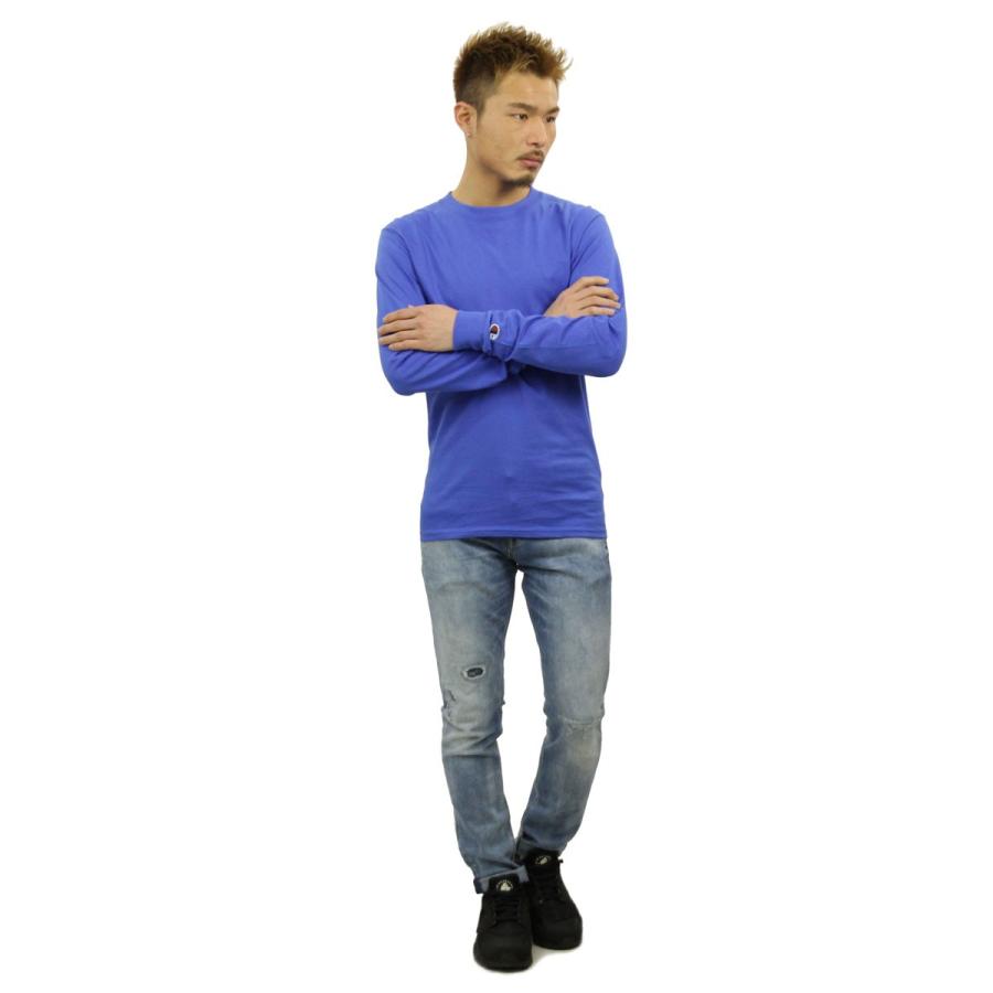 【ストアポイント10倍 5/21 0:00〜5/22 23:59】 チャンピオン ロンT メンズ 正規品 CHAMPION 長袖Tシャツ L/S TEE T2229 Cotton Long Sleeve Tee GUX-SURFT | Champion | 08