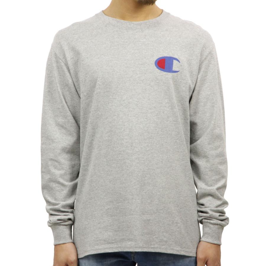 チャンピオン ロンT メンズ 正規品 CHAMPION 長袖Tシャツ L/S TEE T2229P Cotton Long Sleeve Tee 806-OXFORDGREY #549506 PATRIOTIC C LS D00S20 | Champion | 01