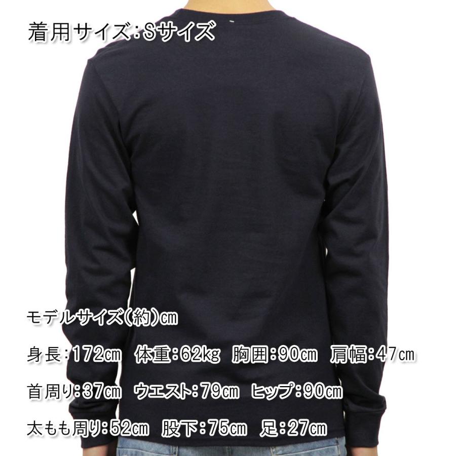 【ストアポイント10倍 5/9 0:00〜5/11 23:59】 チャンピオン ロンT メンズ 正規品 CHAMPION 長袖Tシャツ L/S TEE T2229P Cotton Long Sleeve Tee 031-NAVY | Champion | 02
