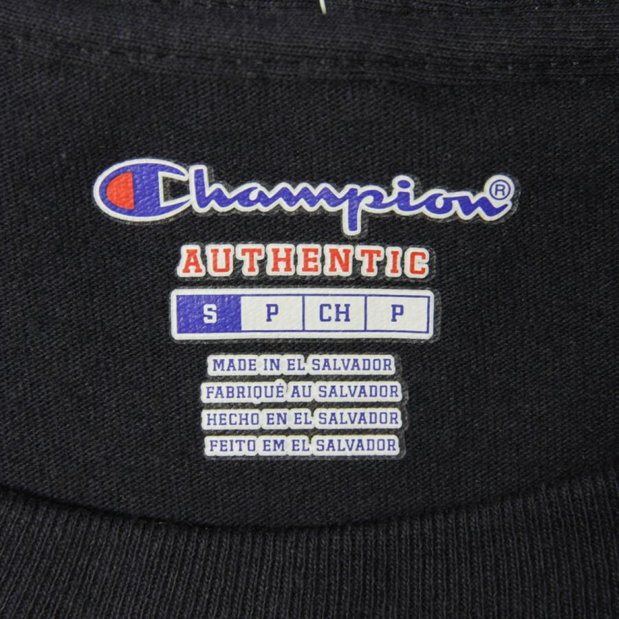 【ストアポイント10倍 5/9 0:00〜5/11 23:59】 チャンピオン ロンT メンズ 正規品 CHAMPION 長袖Tシャツ L/S TEE T2229P Cotton Long Sleeve Tee 031-NAVY | Champion | 07