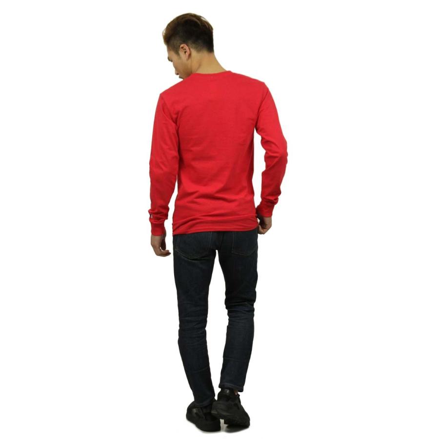 チャンピオン ロンT メンズ 正規品 CHAMPION 長袖Tシャツ L/S TEE T2229P Cotton Long Sleeve Tee W3J-RED #549593 USA Arch LS D00S15 | Champion | 10