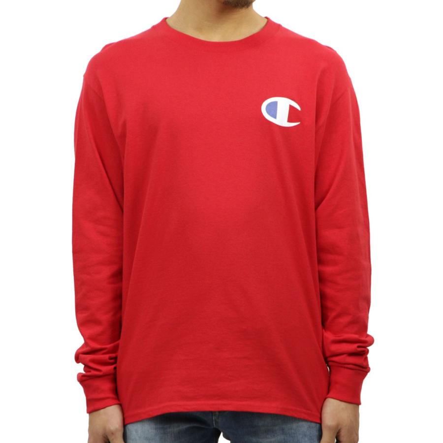 【ボーナスストア 誰でも+5% 5/17 0:00〜5/17 23:59】 チャンピオン ロンT メンズ 正規品 CHAMPION 長袖Tシャツ L/S TEE T2229P Cotton Long Sleeve Tee W3 | Champion | 01