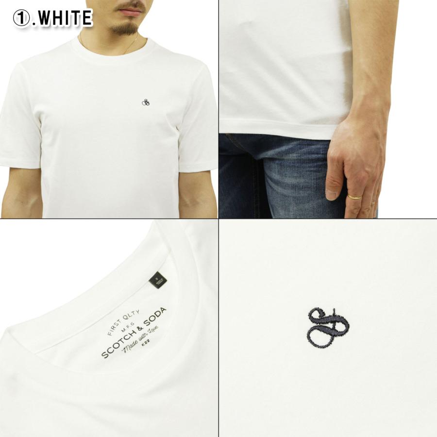 スコッチアンドソーダ Tシャツ メンズ 正規販売店 SCOTCH＆SODA 半袖Tシャツ クルーネック コットン BASIC ORGAN クリスマス プレゼント ラッピング SCOTCH＆SODA（スコッチアンドソーダ） Tシャツ メンズ 正規販売店