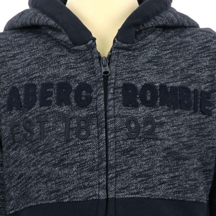 20%OFFクーポンセール 【利用期間 4/22 0:00〜4/23 23:59】 アバクロ パーカー キッズ AbercrombieKids 正規品 子供服 ボーイズ logo full zip hoodの画像