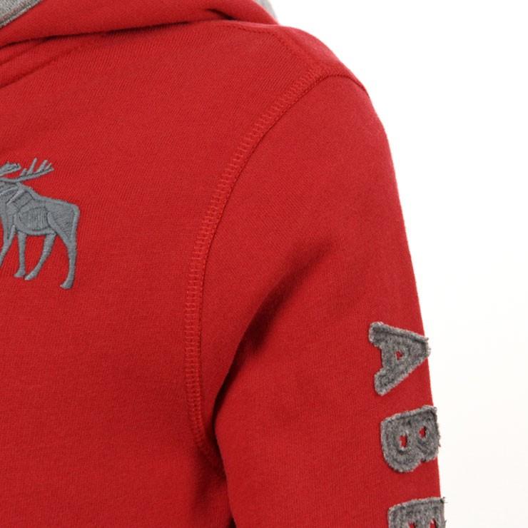 【ストアポイント10倍 4/22 0:00〜4/23 23:59】 アバクロ パーカー キッズ AbercrombieKids 正規品 子供服 ボーイズ logo full zip hoodの画像