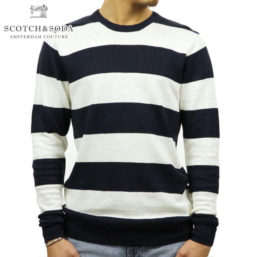 スコッチアンドソーダ セーター メンズ SCOTCH＆SODA 正規販売店 COTTON-LINEN PULLOVER HOME ALONE 134345 18 COMBO B