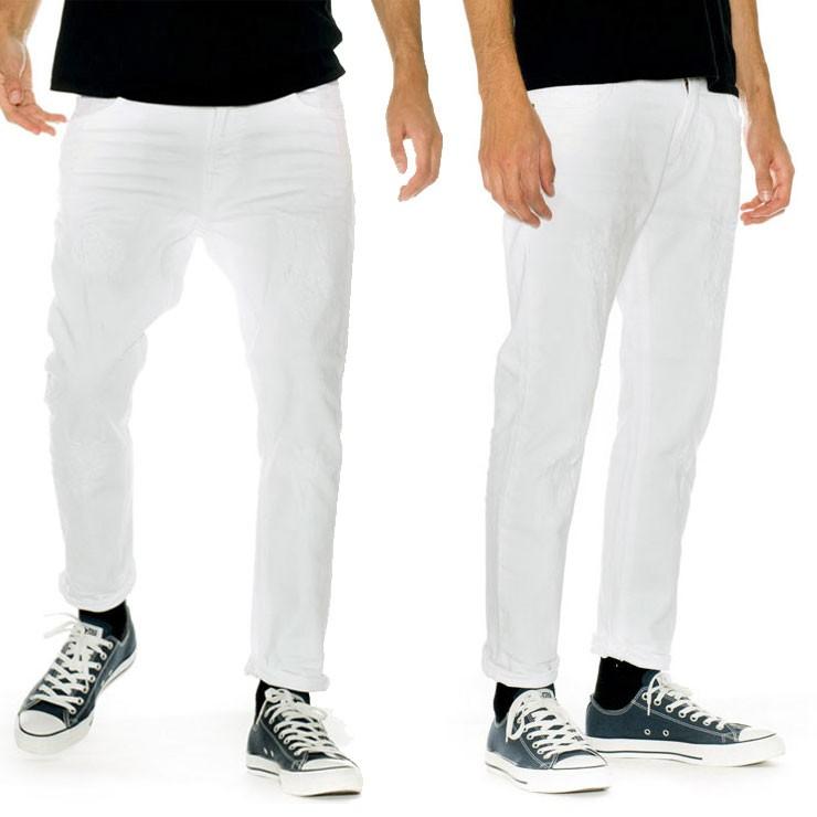 ヌーディージーンズ メンズ Nudie Jeans ジーンズ 正規販売店 BRUTE KNUT PITCH WHITE 745 1124180 父の日 プレゼント ラッピングの画像