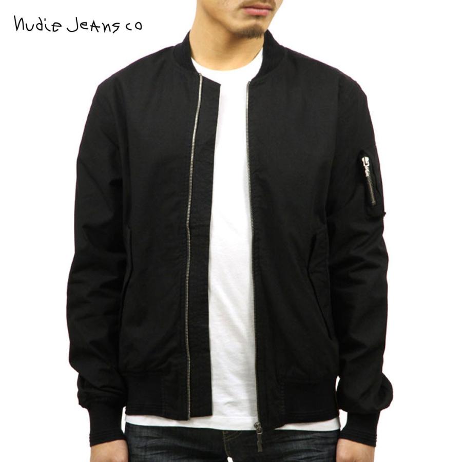 ヌーディージーンズ アウター メンズ Nudie Jeans 正規販売店 ALEXANDER JACKET BLACK B16 160479