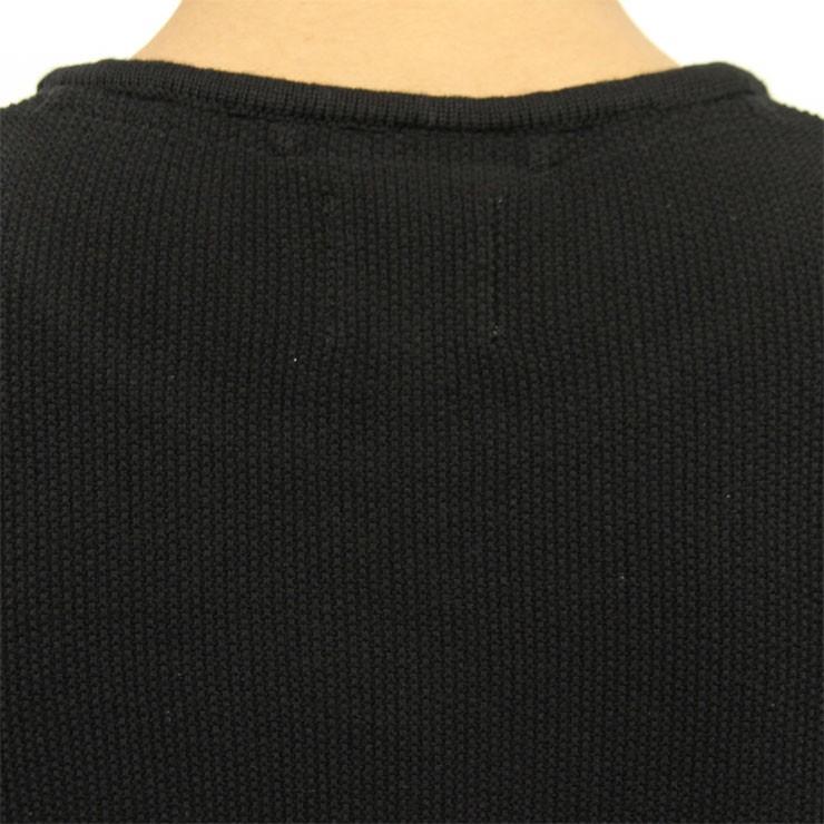 ディストレス セーター メンズ 正規販売店 DSTREZZED CREW NECK SWEATER BLACK 404073BL1 99 D00S15 クリスマス プレゼント ラッピング ボーナスストア 誰でも+5% 12/31 0:00〜1/1 23:59】 ディストレス