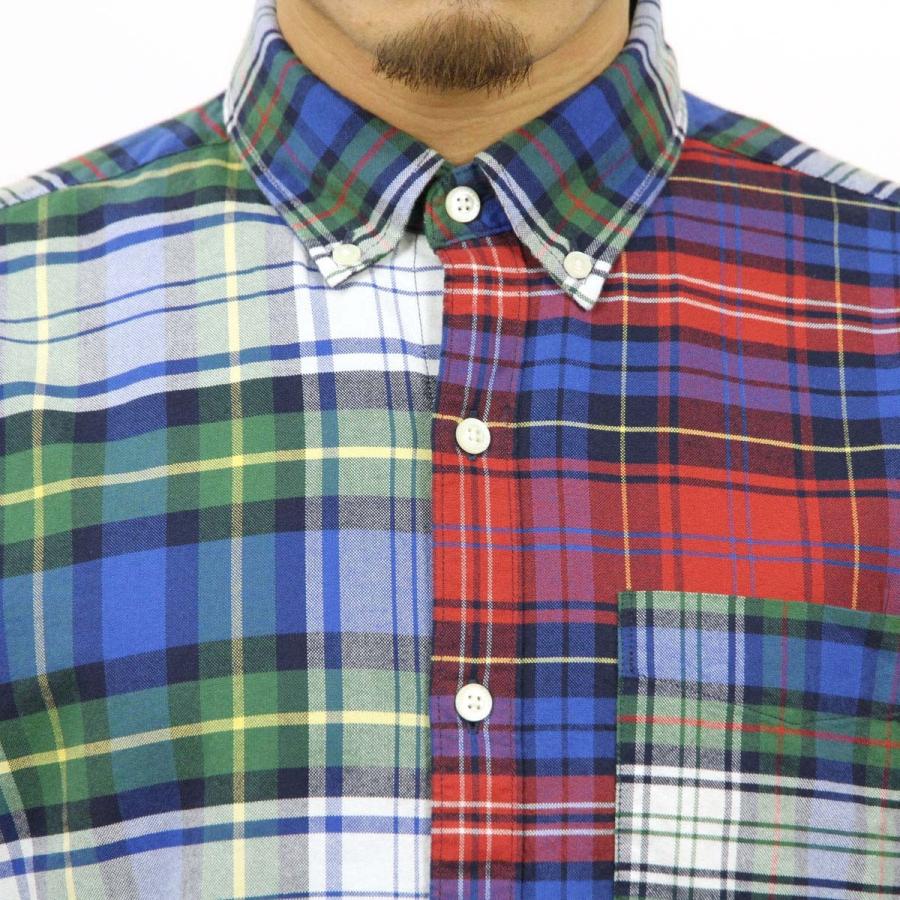 【ボーナスストア 誰でも+5% 4/15 0:00〜4/15 23:59】 アメリカンイーグル シャツ メンズ 正規品 AMERICAN EAGLE 長袖シャツ ボタンダウンシャツ AEO PATCH | American Eagle | 06