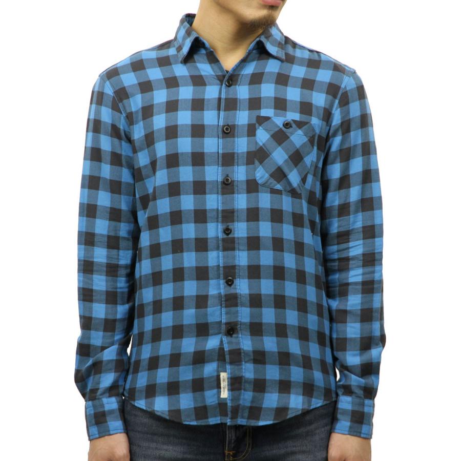 【ストアポイント10倍 4/11 0:00〜4/12 23:59】 アメリカンイーグル シャツ メンズ 正規品 AMERICAN EAGLE 長袖シャツ ボタンダウンシャツ AEO CLASSIC PLA | American Eagle | 01