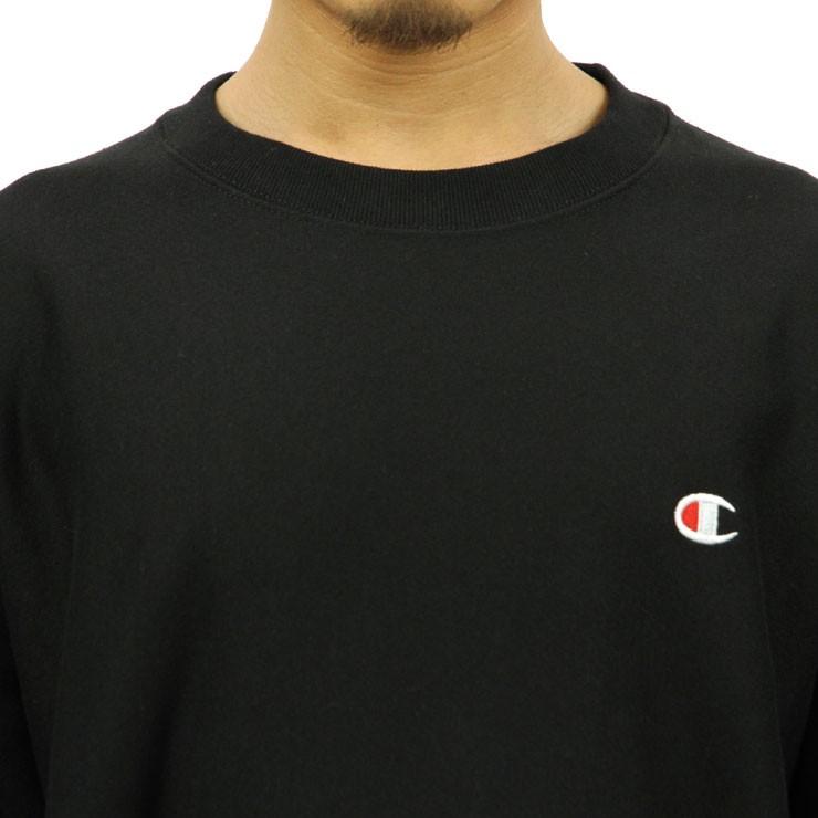 チャンピオン CHAMPION 正規品 メンズ リバースウィーブ スウェット REVERSE WEAVE HEAVYWEIGHT 12oz CREW SWEAT GF70 BLACK｜mixon｜05