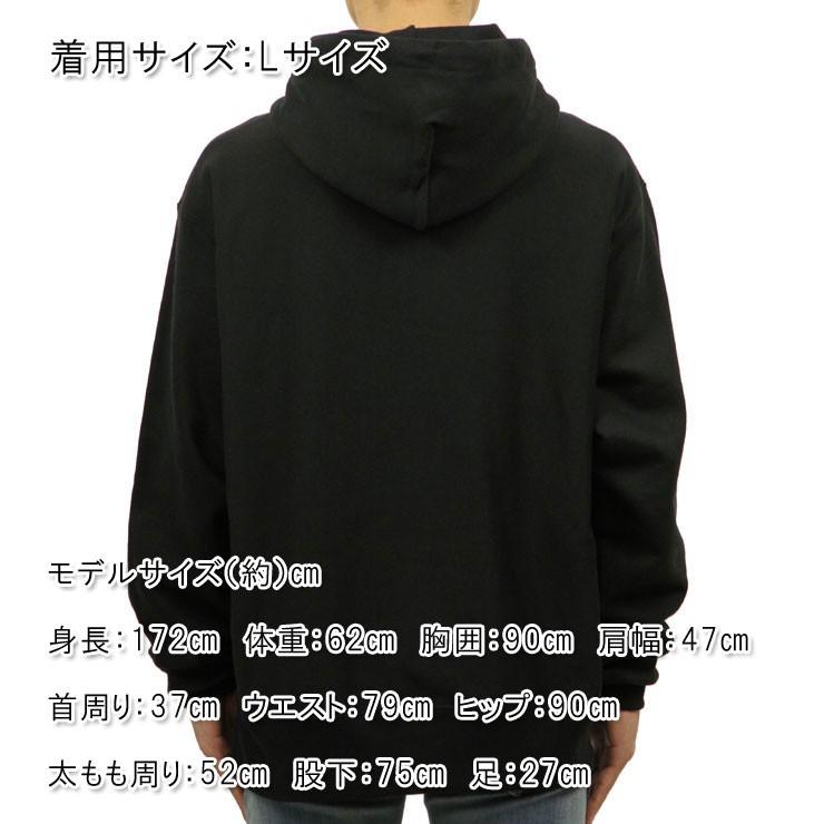 チャンピオン CHAMPION 正規品 メンズ リバースウィーブ プルオーバーパーカー REVERSE WEAVE HEAVYWEIGHT 12oz PULLOVER HOODIE GF68 BLACK | Champion | 02