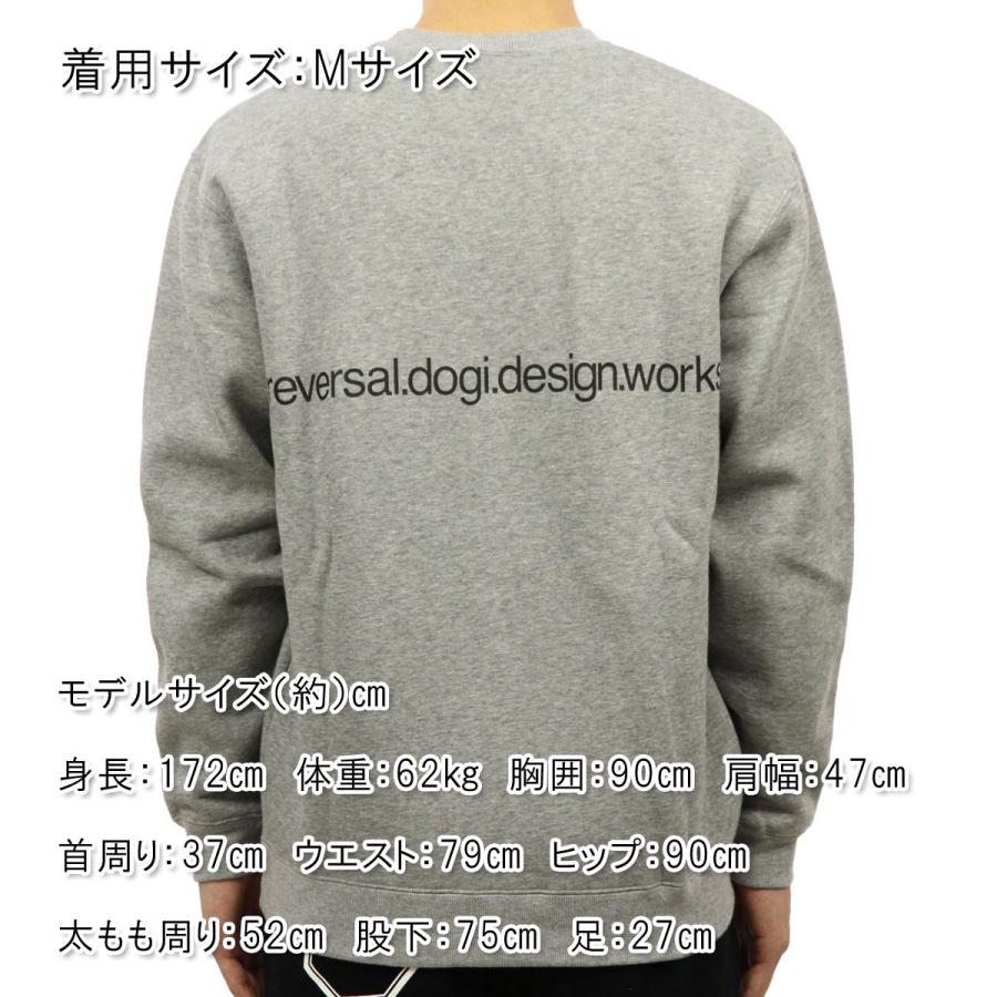 リバーサル スウェット メンズ 正規販売店 REVERSAL rvddw トレーナー