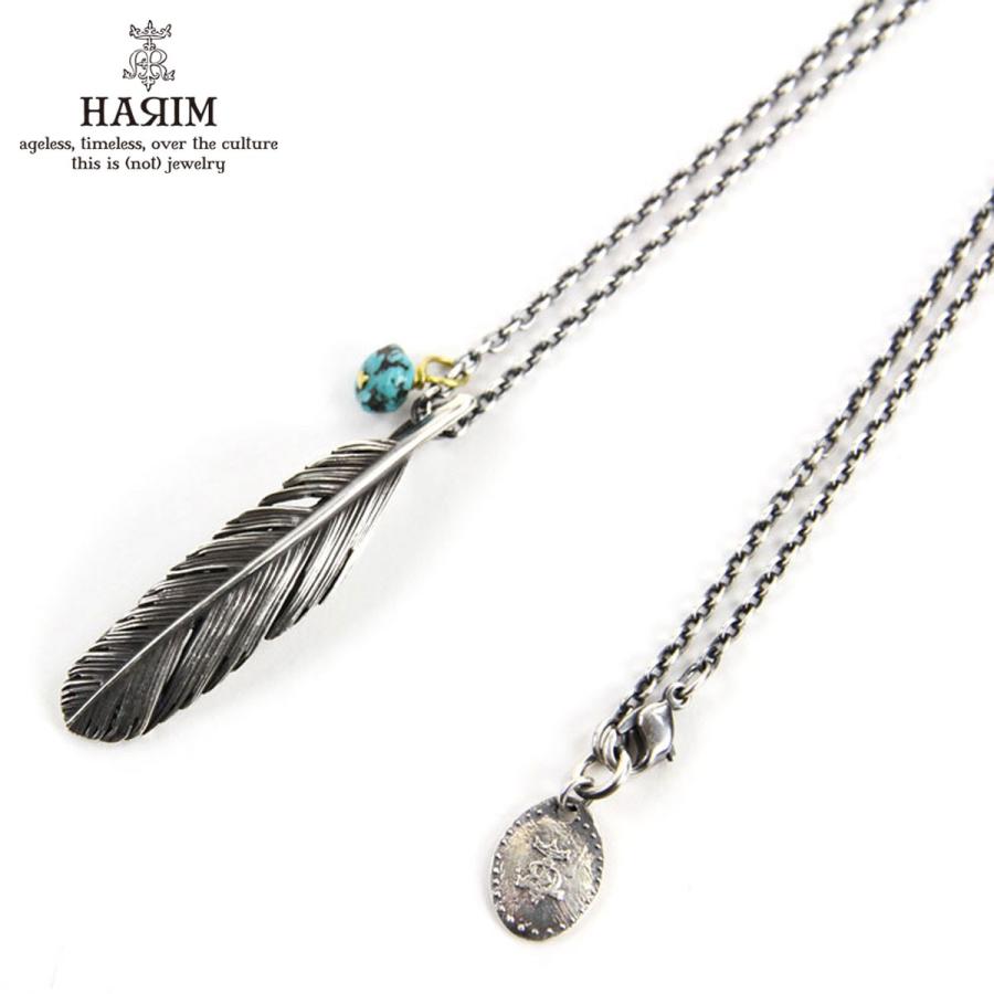 【ボーナスストア 誰でも+5% 2/27 0:00〜3/1 23:59】 ハリム HARIM ネックレス FEATHER LEFT S OX NECKLACE SET HRP ホワイトデー プレゼント ラッピング