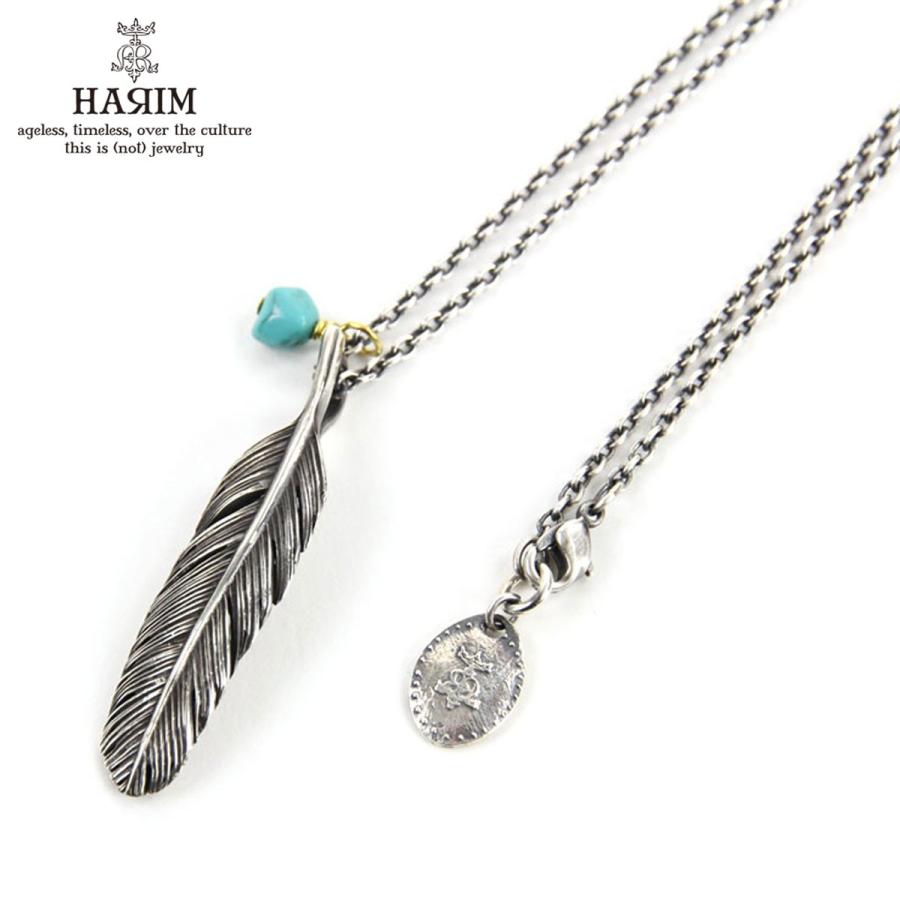 【ボーナスストア 誰でも+5% 2/27 0:00〜3/1 23:59】 ハリム HARIM ネックレス HARIM FEATHER RIGHT S OX NECKLACE ホワイトデー プレゼント ラッピング
