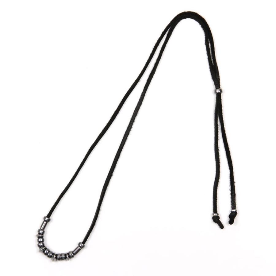 ハリム HARIM ネックレス DEER CORD NECKLACE ＆ AMERICAN SILVER BEADS HRDC001 OX | HARIM | 01