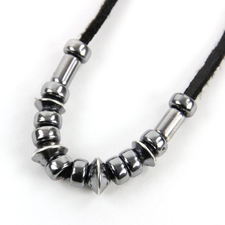 ハリム HARIM ネックレス DEER CORD NECKLACE ＆ AMERICAN SILVER BEADS HRDC001 OX | HARIM | 04