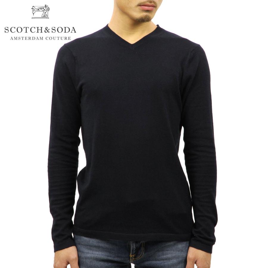 【ボーナスストア 誰でも+5% 4/28 0:00〜5/1 23:59】 スコッチアンドソーダ セーター メンズ SCOTCH＆SODA 正規販売店 V-NECK SWEATER 139783 0004 45410 N