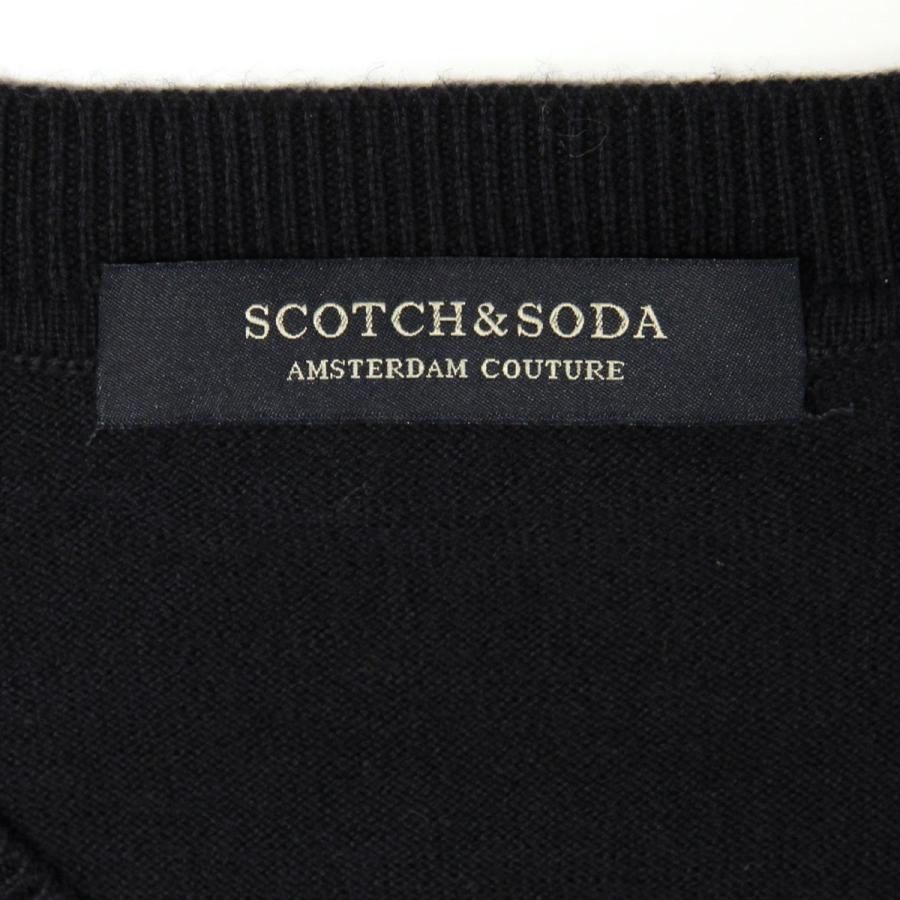 【ボーナスストア 誰でも+5% 4/28 0:00〜5/1 23:59】 スコッチアンドソーダ セーター メンズ SCOTCH＆SODA 正規販売店 V-NECK SWEATER 139783 0004 45410 N