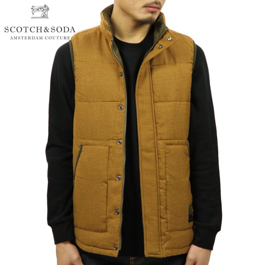 スコッチアンドソーダ メンズ SCOTCH＆SODA 正規販売店 ベスト WOOL QUILTED BODYWARMER DOWN VEST 139368 0217 41811 COMBO A｜mixon