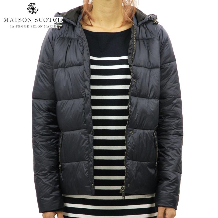 【ポイント10倍 12/13 0:00〜12/19 9:59】 メゾンスコッチ ジャケット レディース 正規販売店 MAISON SCOTCH アウター ジャケット REVERSIBLE SPORTY PADDED DOWN JACK 140540 04 41701 NAVY クリスマス プレゼント ラッピング MAISON SCOTCH（メゾンスコッチ） ジャケット レディース 正規販売店