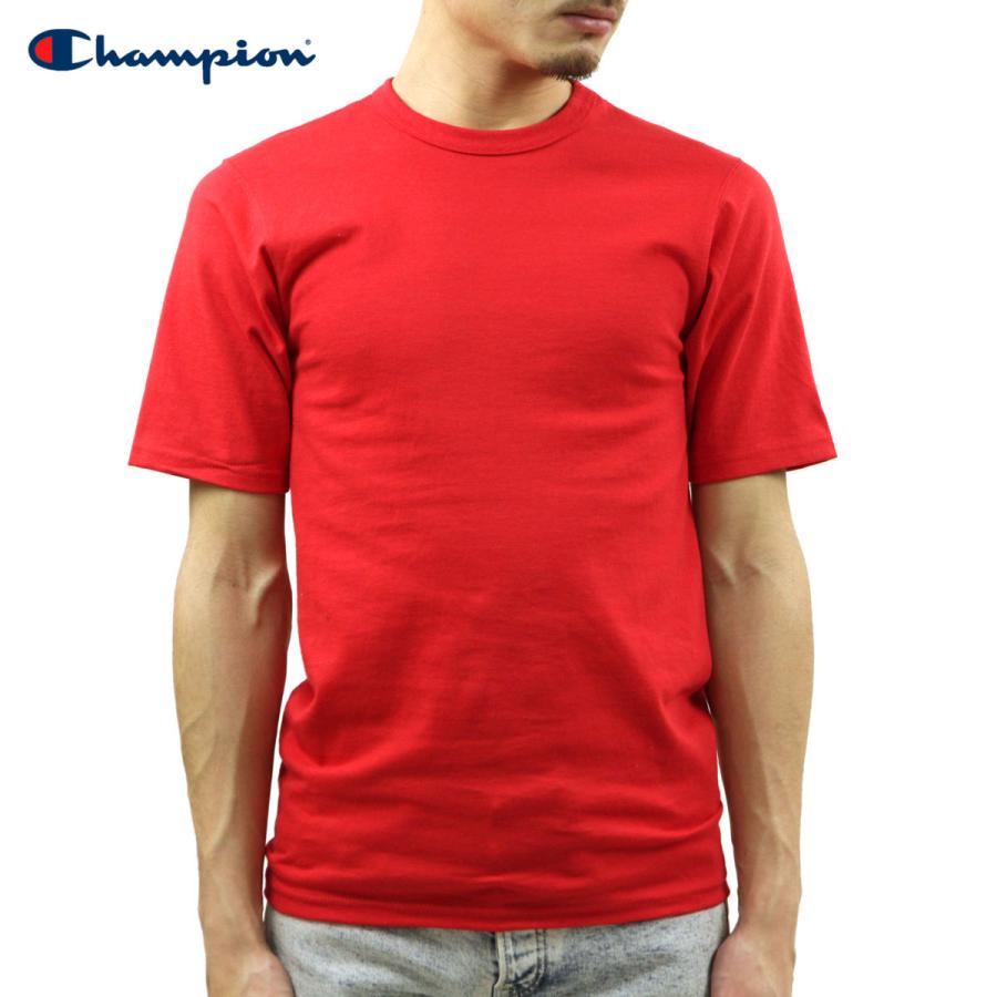 10%OFFセール 【販売期間 5/19 0:00〜5/19 23:59】 チャンピオン Tシャツ 正規品 CHAMPION 半袖Tシャツ CREW TEE GT19 70z HERITAGE TEE TEAM RED SCARLET | Champion