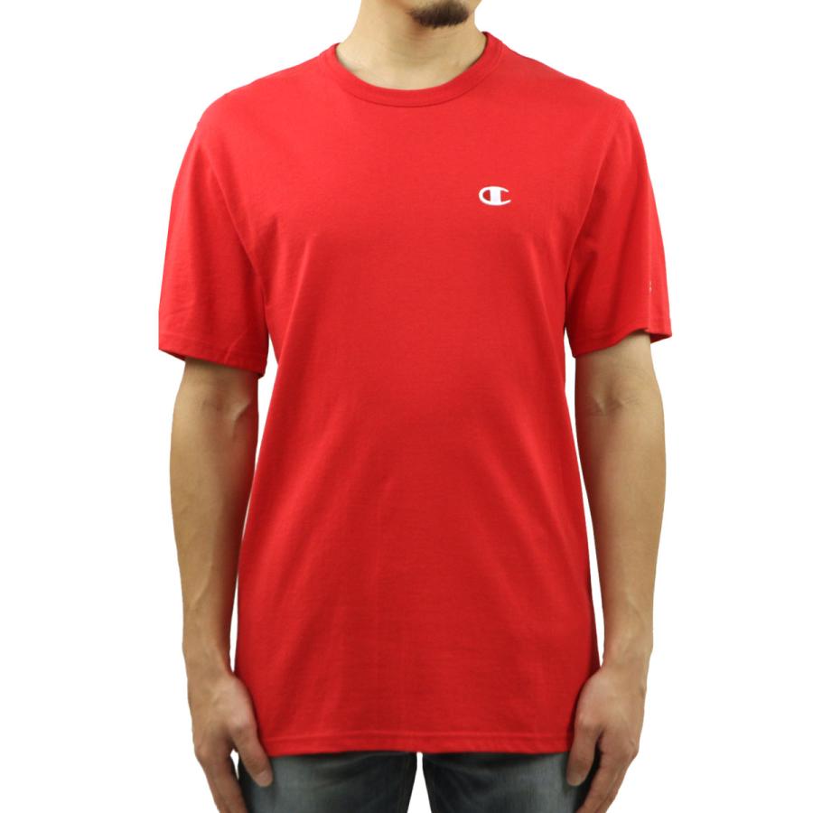 10%OFFセール 【販売期間 5/19 0:00〜5/19 23:59】 チャンピオン Tシャツ 正規品 CHAMPION 半袖Tシャツ CREW TEE GT19 70z HERITAGE TEE TEAM RED SCARLET | Champion | 05