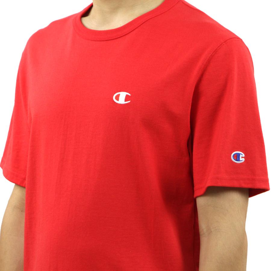 10%OFFセール 【販売期間 5/19 0:00〜5/19 23:59】 チャンピオン Tシャツ 正規品 CHAMPION 半袖Tシャツ CREW TEE GT19 70z HERITAGE TEE TEAM RED SCARLET | Champion | 06